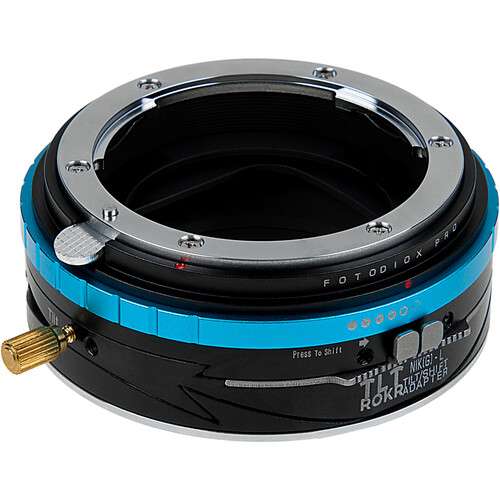 FotodioX Pro TLT ROKR Tilt-Shift Adapter for Nikon F Lens to L-Mount 移軸接環