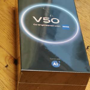 Vivo V50 black 512 gb 港行全新未開盒