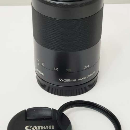 Canon 灰黑色 EF-M 55-200mm f3.5-6.3 IS STM (高速 STM 摩打 防震 長焦鏡頭) - 送 ...