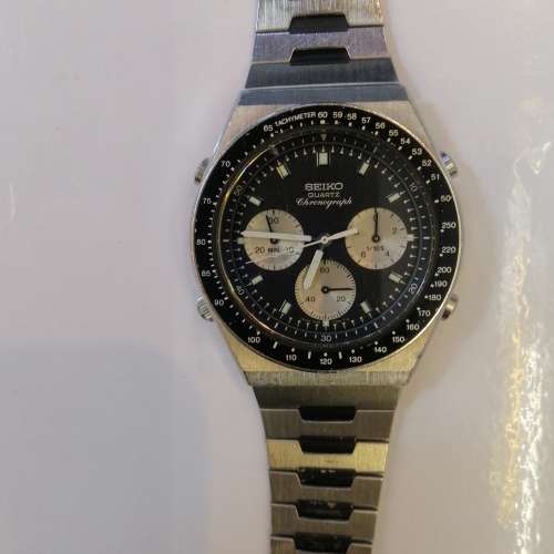 絕世珍品 Vintage Seiko 7A28-703B Pogue Quartz Chronograph