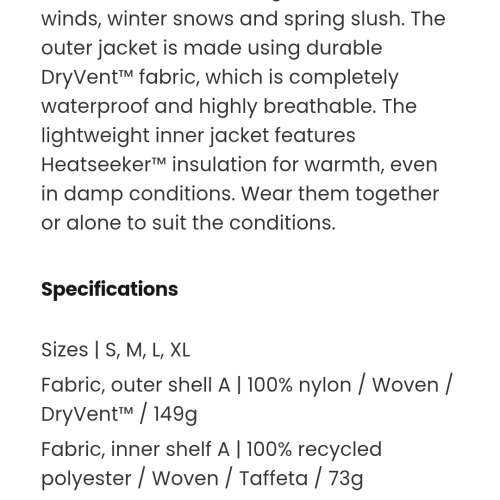 The North Face 登山夹克