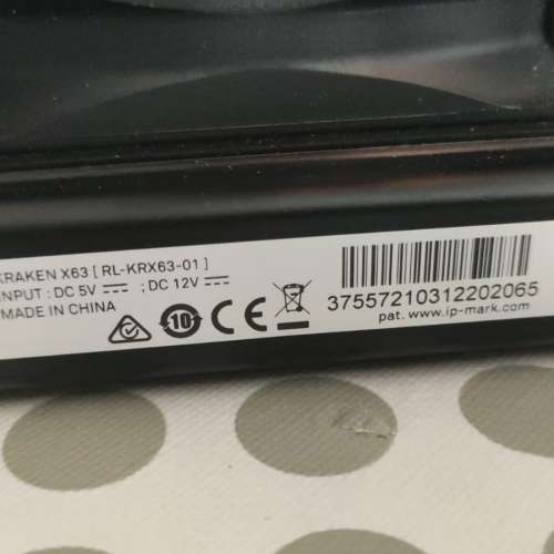 NZXT Kraken X63 280mm 水冷散熱器