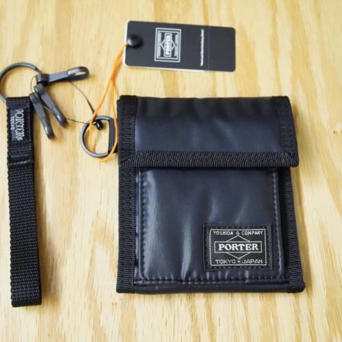 Porter Capsule Wallet 555-06441 日本吉田三摺銀包 黑色