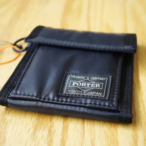 Porter Capsule Wallet 555-06441 日本吉田三摺銀包 黑色