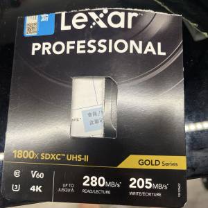 lexar gold 512g sd card