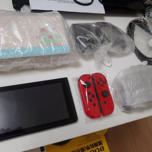 先到先得 孖寶特別版 舊版 可開心型號 Switch 全套齊配件
