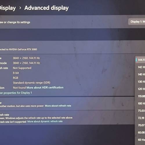 32" Machenike 4k 144hz