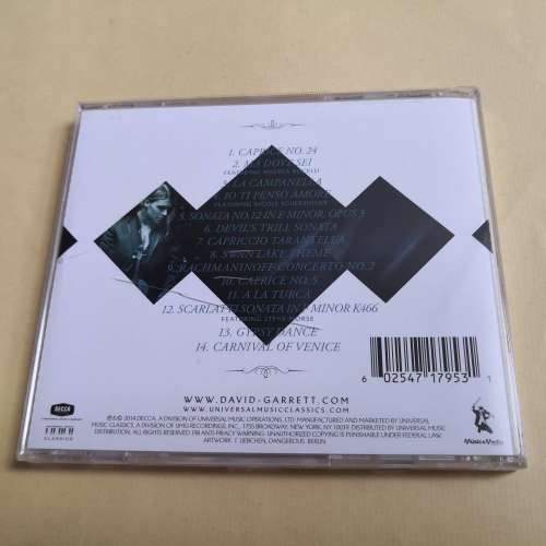 DAVID GARRETT / GARRETT VS PAGANINI 美版