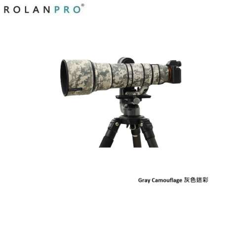 ROLANPRO SONY FE 400-800mm F6.3-8 G OSS (SEL400800G) 防水炮衣 - Gray Camouflage