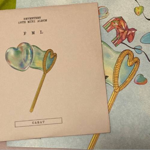 Seventeen FML Carat verCD+歌詞本