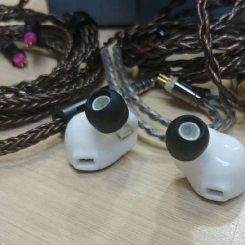 鴿子耳機  rightear just ear  re1 iem 2pin 4.4 單晶銅線