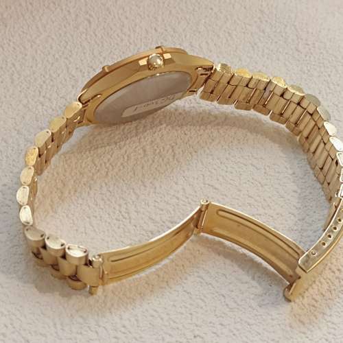 ⌚#議價請移玉步⚡no bargain ⌚ Vintage「 Golden Pearl」QZ電子Water resist 3 ATM
