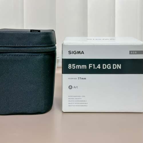 * * 4.9k * * 24年8月買入  Sigma 85mm F1.4 DG DN | Art for Sony E Mount