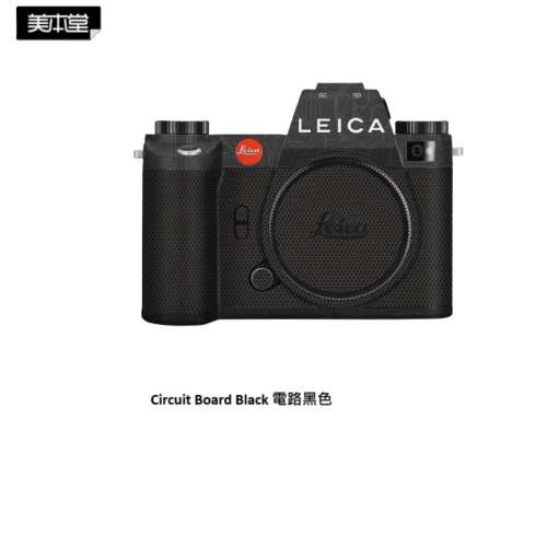 美本堂 For LEICA SL3 相機保護貼 -  Circuit Board Black 電路黑色