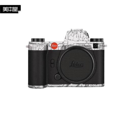 美本堂 For LEICA SL3 相機保護貼 - Circuit Board White  電路白色