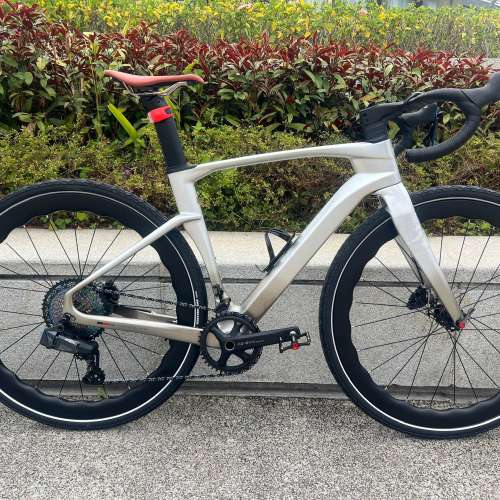 TWITTER GRAVEL V3 電變13速 桶軸碟剎碳纖維公路車 送水架前後蛙燈