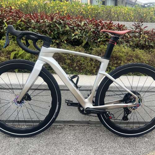 TWITTER GRAVEL V3 電變13速 桶軸碟剎碳纖維公路車 送水架前後蛙燈