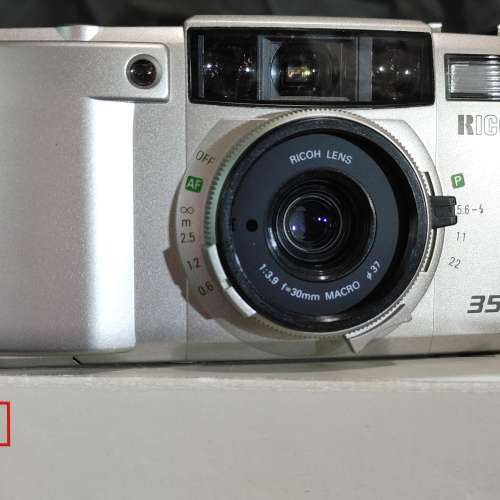 Ricoh 理光 MF-1 35R DATE， 35 毫米菲林相機全套（包括原裝遮光罩和49mm轉接環、相...