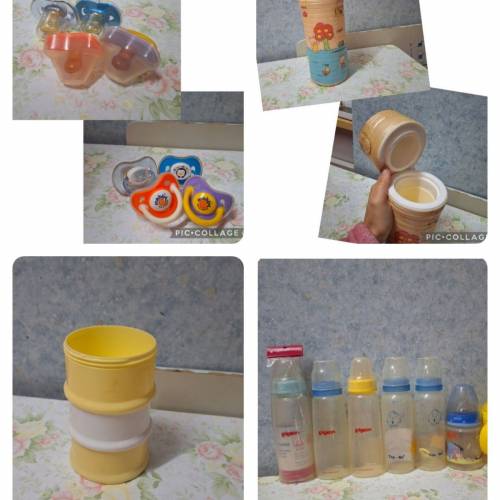 嬰幼兒用品-奶嘴 奶樽 奶樽保溫袋 奶粉格 防水尿墊  掛鉤 濕紙巾盒 盤