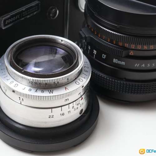 Meyer G&ouml;rlitz Trioplan100/2.8 Primar-Reflexll戰前Meyer改哈蘇Nikon A7 富士GFX...
