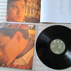 劉德華 再會了 Andy Lau 1990 黑膠唱片LP 經典Vinyl 《秋意中等我》吳婉芳合唱 TVB...