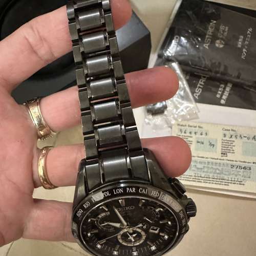 SEIKO GPS SOLAR 好新淨全原裝全正常有紙有盒齊帶格