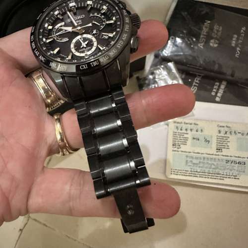 SEIKO GPS SOLAR 好新淨全原裝全正常有紙有盒齊帶格