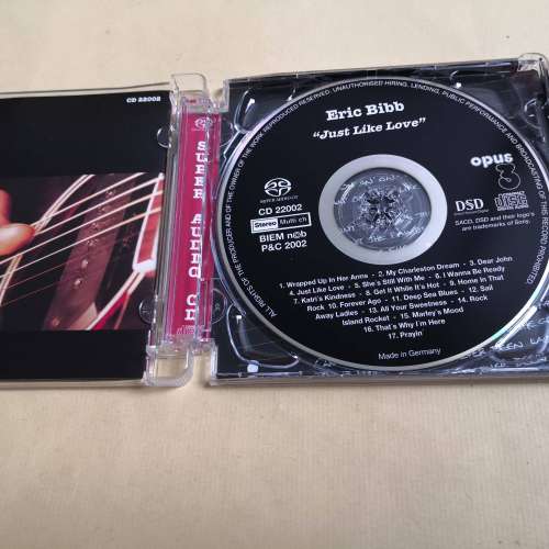 SACD - ERIC BIDD JUST LIKE LOVE 德版