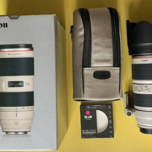 Canon EF 70-200mm f/2.8L IS II USM, B+W XS-Pro filter