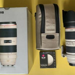 Canon EF 70-200mm f/2.8L IS II USM, B+W XS-Pro filter