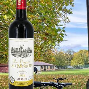 經濟婚宴聚餐法國紅酒: Les Vignes Au Moulin Merlot 1988 小風車