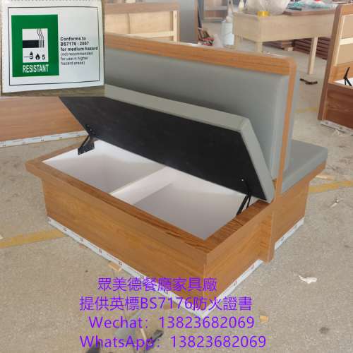 廠家直銷,全港最平,卡座沙發訂製,餐廳靠墻卡位梳化,茶餐廳卡位梳化訂造,防火阻燃卡...