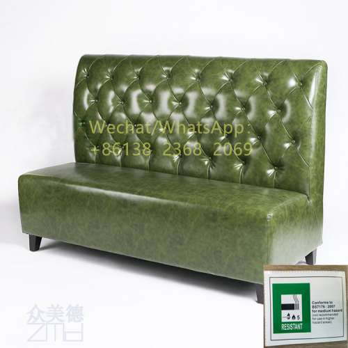 半圓卡座沙髮梳化,異形弧形沙髮梳化座椅訂製,英標bs7176證書梳化,自帶屏風隔斷卡位...