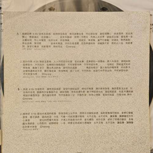 絕版LP 達明一派 繼續追尋（附歌詞紙）黑膠唱片 (45RPM)