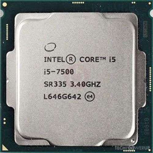 Intel CPU Core i5-9400, Core i5-7500, Core i7-3770, Core i3-6100, Core i5-2500
