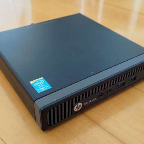 HP EliteDesk 800 G1 DM 1L迷你桌上電腦 (i5-4590T, 8GB RAM, 256GB SSD, Win 11 P...