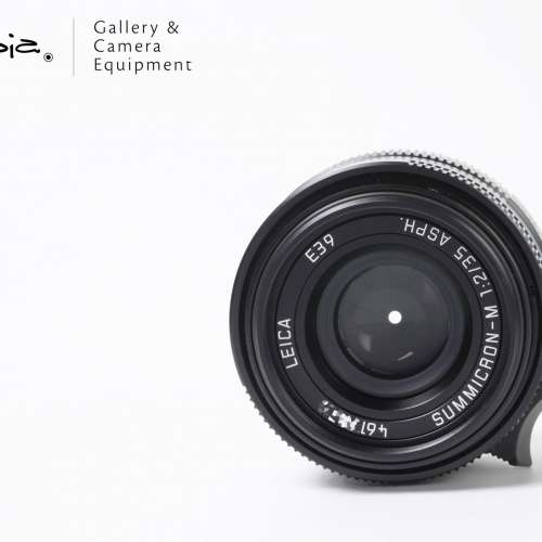|| Leica Summicron-M 35mm F2 ASPH II - Black / 11673 with full packing ||