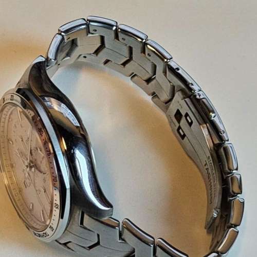 原價$35000 Tag Heuer 豪雅 Link Carrera 16 automatic chronograph 機械計時錶