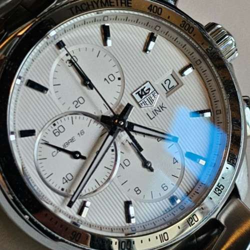 原價$35000 Tag Heuer 豪雅 Link Carrera 16 automatic chronograph 機械計時錶