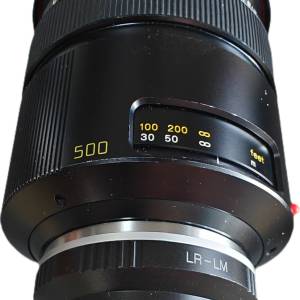 Leitz Wetzlar MR Telyt R 500mm f8 reflex_R / M Mount