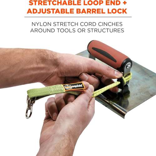 Squids 3713 彈性工具繫繩配件 - 環形工具尾部旋轉 - 10 磅