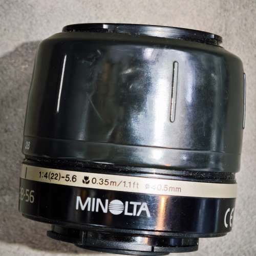 Minolta 28-56/4-5.6 MV mount 美能達 28mm 56mm 28 56