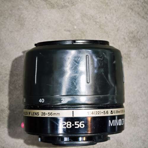 Minolta 28-56/4-5.6 MV mount 美能達 28mm 56mm 28 56