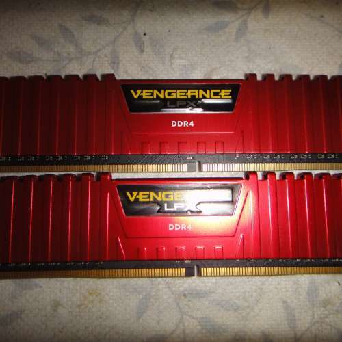 台灣制造 Desktop Ram Corsair 8GBx2 DDR4 2666 共16GB 制造