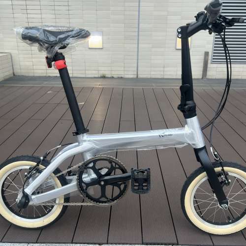 台灣 PACIFIC 旗下 KOLiBRI 蜂鳥  內3速 14吋鋁合金折叠車 送前後蛙燈叮叮