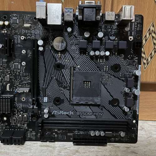 ASRock 華擎B550M HDV Micro-ATX 主機板(DDR4) AM4 Socket