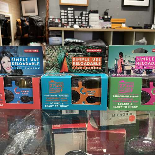 Lomography Simple Use Reloadable Film Camera Color Negative