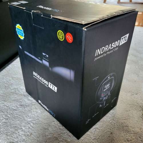 Phottix Indra 500 TTL studio flash (free Odin trigger for Canon)