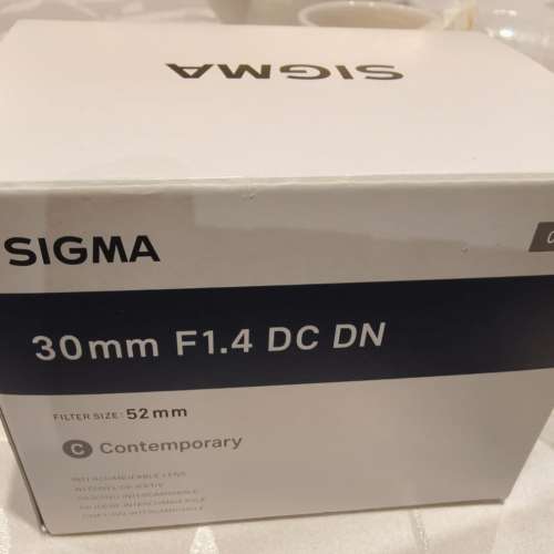 全新 Sigma 30mm F1.4 DC DN | C for Sony E mount