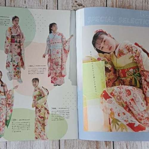 全新 maimu 日本和服 雜誌書
